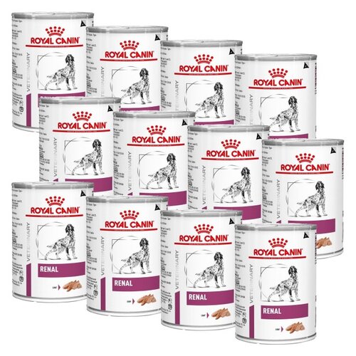 Karma dla psa ROYAL CANIN Renal Kurczak i Wieprzowina 12 x 410 g