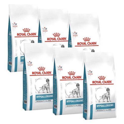 Karma dla psa ROYAL CANIN Hypoallergenic Moderate Calorie 6 x 1.5 kg
