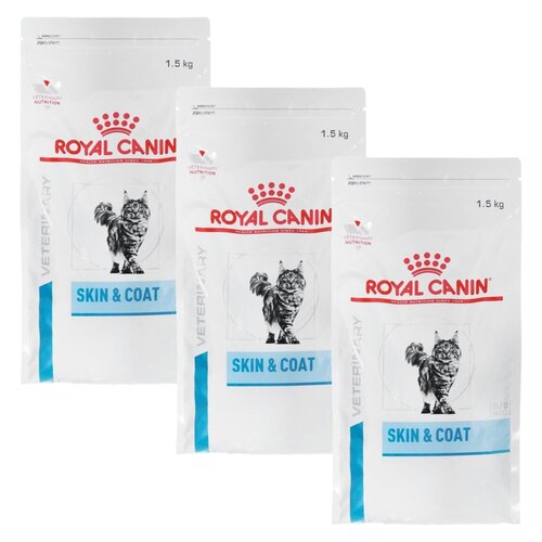 Karma dla kota ROYAL CANIN Skin & Coat 3 x 1.5 kg