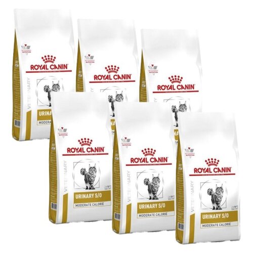 Karma dla kota ROYAL CANIN Urinary S/O Moderate Calorie 6 x 1.5 kg