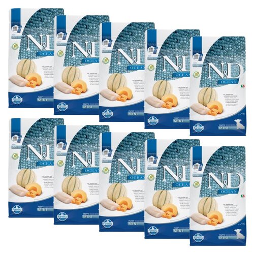 Karma dla psa FARMINA N&D Ocean Cod Dorsz z dynią i melonem kantalupa 10 x 800 g