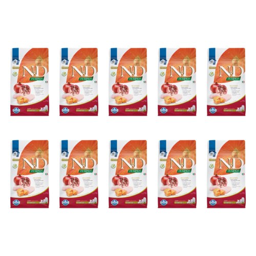 Karma dla psa FARMINA N&D Pumpkin Kurczak z dynią i owocem granatu Starter 10 x 800 g
