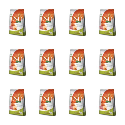Karma dla psa FARMINA N&D Dzik z dynią i jabłkiem Adult Mini 12 x 2.5 kg