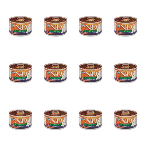 Karma dla psa FARMINA N&D Pumpkin Jagnięcina z dynią i borówką Starter 12 x 140 g