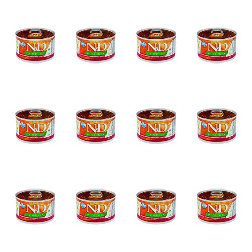 Karma dla psa FARMINA N&D Pumpkin Kurczak z dynią i owocem granatu Puppy Mini 12 x 140 g