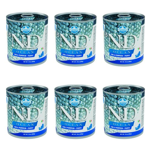 Karma dla psa FARMINA N&D Ocean Dorsz i Dynia Puppy 6 x 285 g