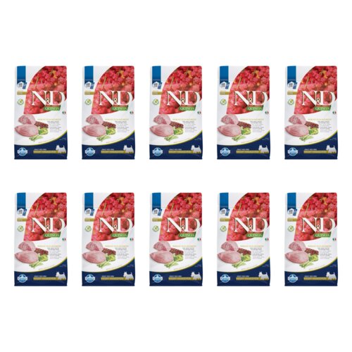 Karma dla psa FARMINA N&D Quinoa Dog Weight Management Adult Mini Jagnięcina 10 x 800 g