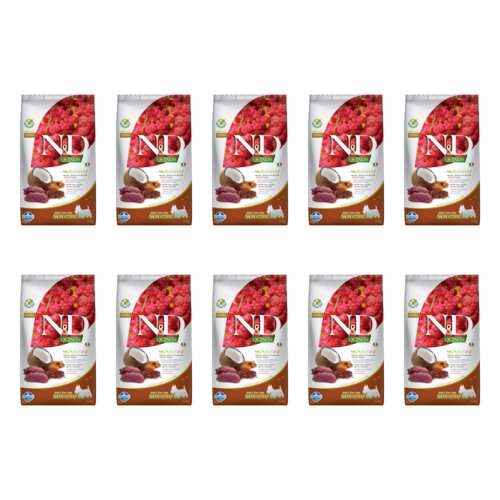 Karma dla psa FARMINA N&D Quinoa Skin & Coat Jeleń z kokosem 10 x 800 g