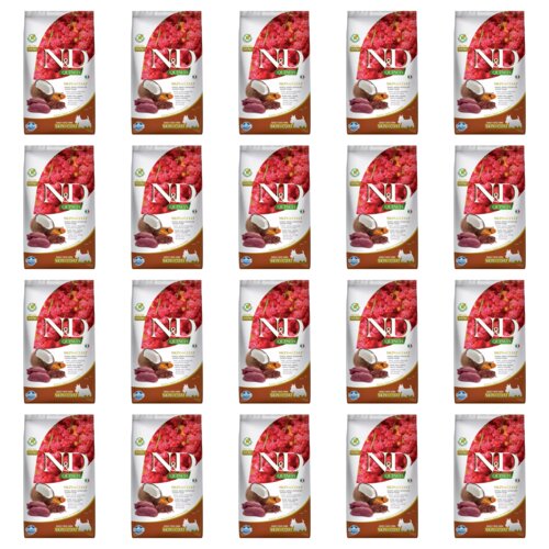 Karma dla psa FARMINA N&D Quinoa Skin & Coat Jeleń z kokosem 20 x 800 g