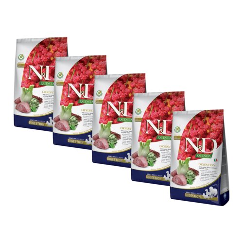 Karma dla psa FARMINA N&D Quinoa Digestion Lamb & Fennel 5 x 2.5 kg