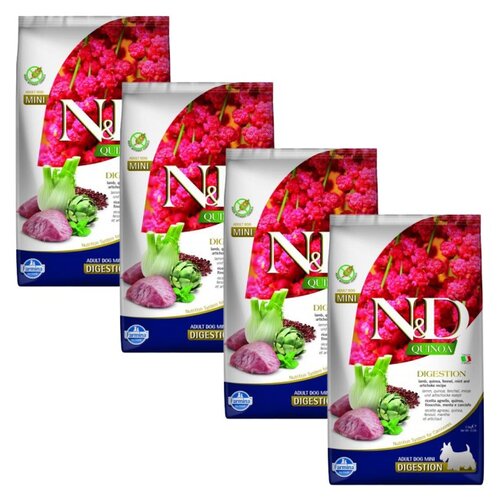 Karma dla psa FARMINA N&D Quinoa Dog Digestion Adult Mini Jagnięcina 4 x 2.5 kg