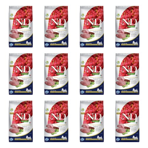 Karma dla psa FARMINA N&D Quinoa Dog Weight Management Adult Mini Jagnięcina 12 x 2.5 kg
