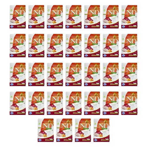 Karma dla kota FARMINA N&D Przepiórka z dynią i granatem 32 x 300 g