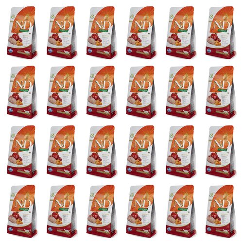 Karma dla kota FARMINA N&D Pumpkin Przepiórka z dynią i granatem 24 x 1.5 kg