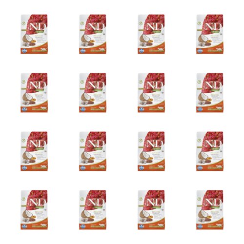 Karma dla kota FARMINA N&D Quinoa Śledź z kokosem i kurkumą 16 x 300 g