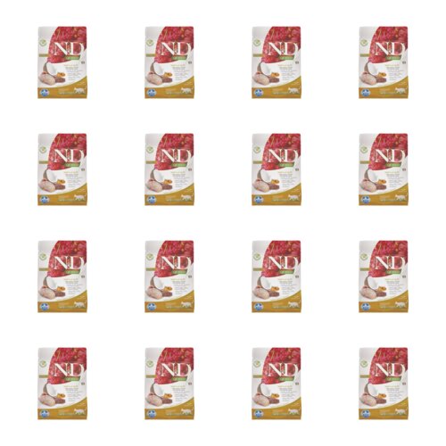 Karma dla kota FARMINA N&D Quinoa Skin & Coat Przepiórka z komosą ryżową z kokosem i kurkumą 16 x 300 g