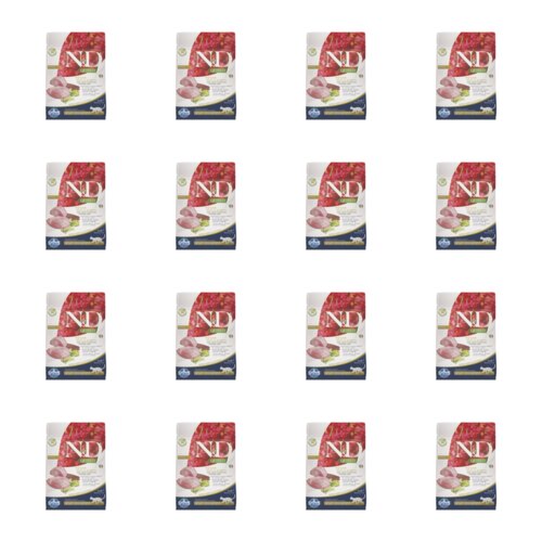 Karma dla kota FARMINA N&D Quinoa Weight Management jagnięcina. brokuły i szparagi 16 x 300 g