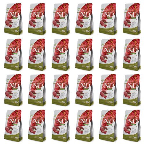 Karma dla kota FARMINA N&D Quinoa Urinary Kaczka żurawina i rumianek 24 x 1.5 kg