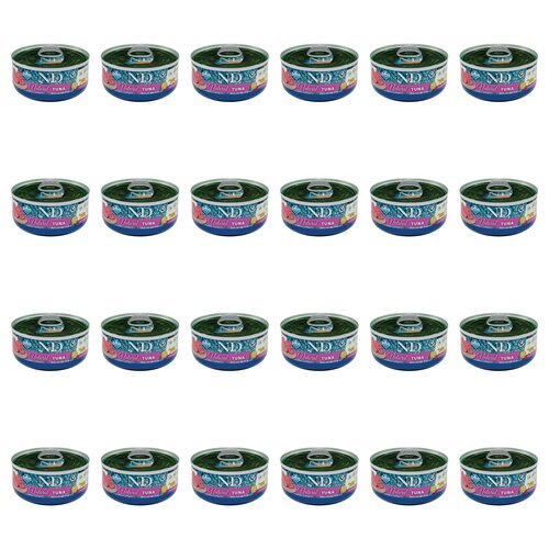 Karma dla kota FARMINA N&D Natural Tuńczyk  24 x 70 g