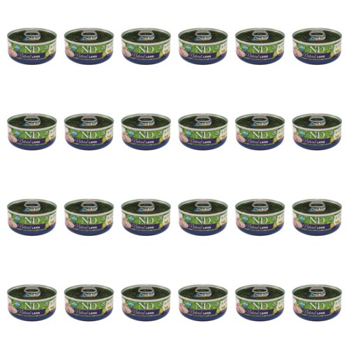Karma dla kota FARMINA N&D Natural Jagnięcina 24 x 70 g