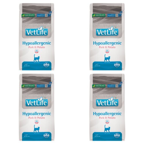 Karma dla kota FARMINA Vet Life Hypoallergenic Wieprzowina z ziemniakami 4 x 1.5 kg