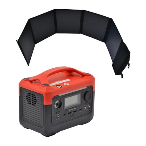 Stacja zasilania GREENSO STZ01 300W, 269Wh + Panel fotowoltaiczny GREENSO STZ03 100W
