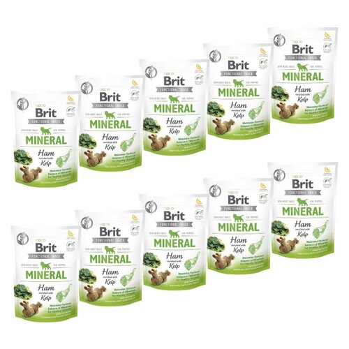 Przysmak dla psa BRIT CARE Dog Functional Snack Mineral Ham for Puppies 10 x 150 g
