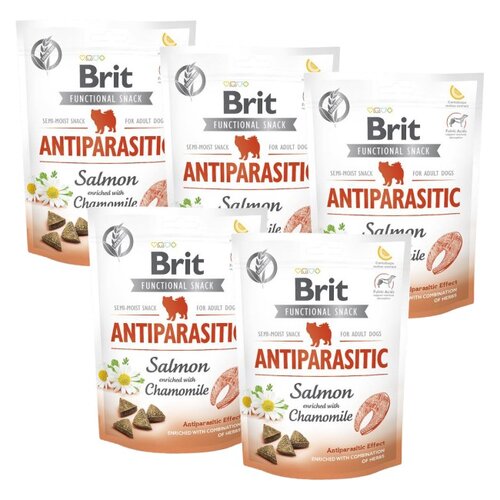 Przysmak dla psa BRIT Functional Snack Antiparasitic 5 x 150 g