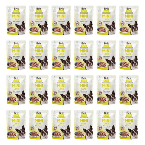 Karma dla psa BRIT CARE Mini Pouch Lamb 24 x 85 g