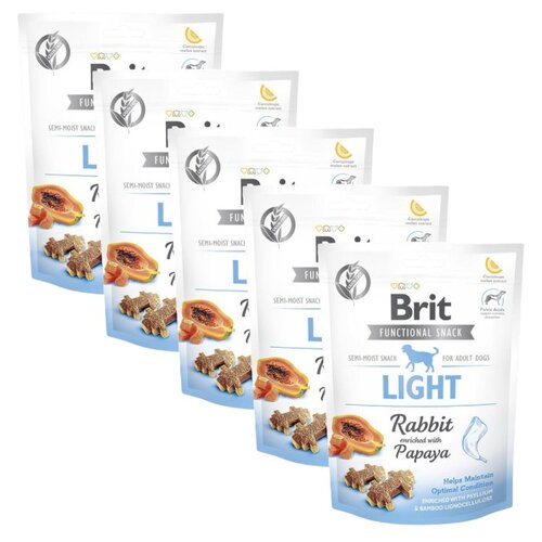 Przysmak dla psa BRIT CARE Functional Snack Light Rabbit 5 x 150 g