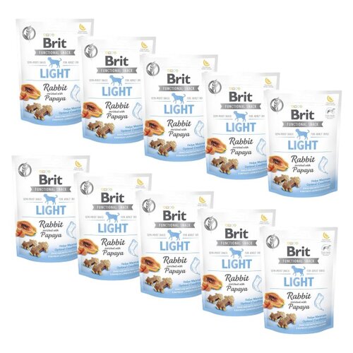Przysmak dla psa BRIT CARE Functional Snack Light Rabbit 10 x 150 g