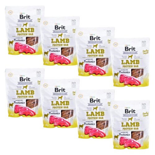 Przysmak dla psa BRIT Jerky Lamb Protein Bar 8 x 200 g