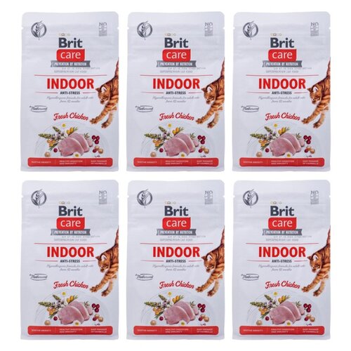 Karma dla kota BRIT CARE Cat Grain-Free Indoor Kurczak 6 x 400 g