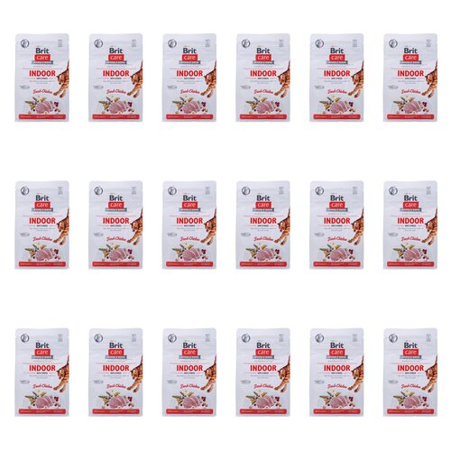 Karma dla kota BRIT CARE Cat Grain Free Indoor Kurczak 18 x 400 g