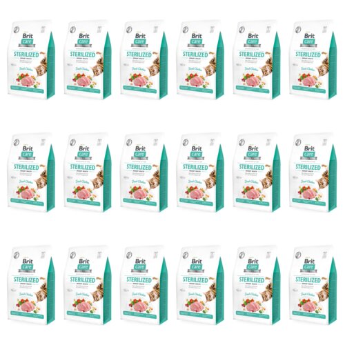 Karma dla kota BRIT CARE Grain Free Sterilized Urinary Kurczak 18 x 2 kg