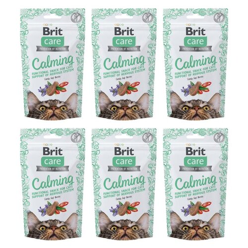 Przysmak dla kota BRIT CARE Snack Calming 6 x 50 g