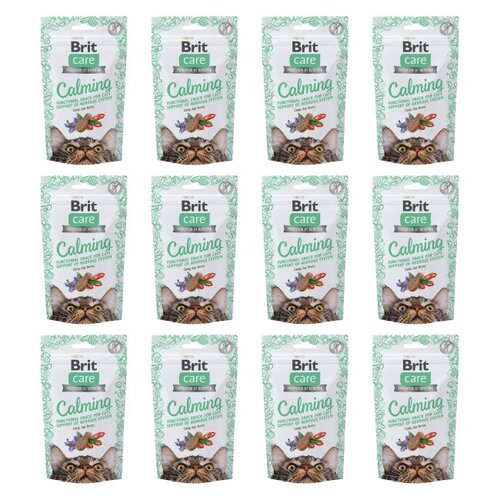 Przysmak dla kota BRIT CARE Snack Calming 12 x 50 g