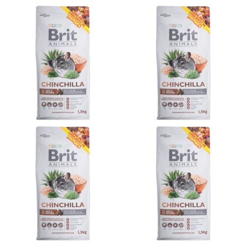 Karma dla gryzoni BRIT Animals Chinchilla Complete 4 x 1.5 kg
