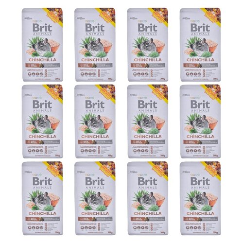 Karma dla gryzoni BRIT Animals Chinchilla Complete 12 x 300 g