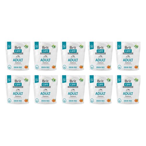 Karma dla psa BRIT Care Grain-Free Adult Łosoś 10 x 1 kg