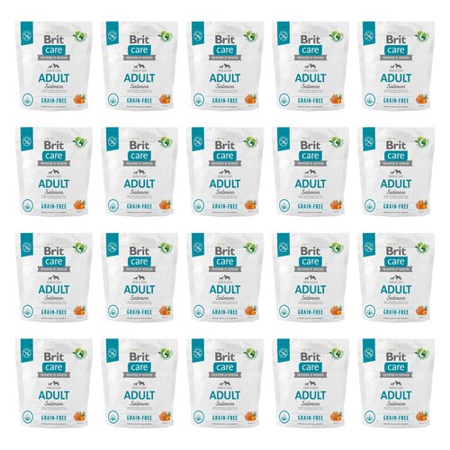 Karma dla psa BRIT Care Grain-Free Adult Łosoś 20 x 1 kg