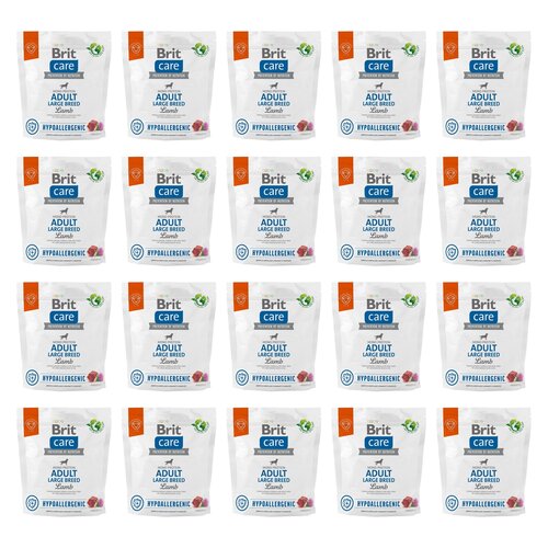 Karma dla psa BRIT CARE Hypoallergenic Jagnięcina z ryżem 20 x 1 kg