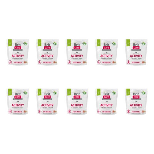 Karma dla psa BRIT CARE Sustainable Activity Kurczak i owady 10 x 1 kg
