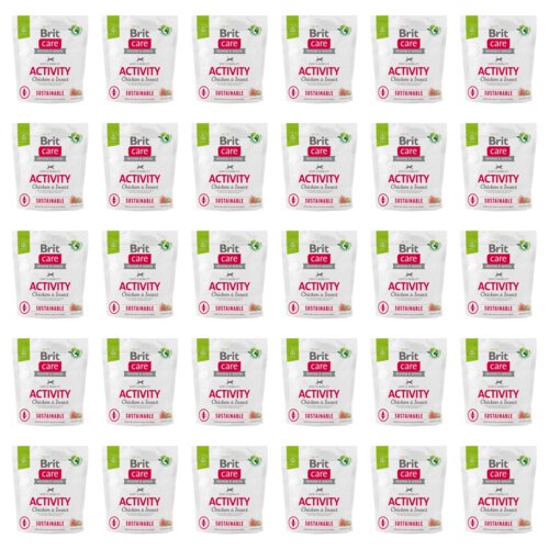 Karma dla psa BRIT CARE Sustainable Activity Kurczak i owady 30 x 1 kg