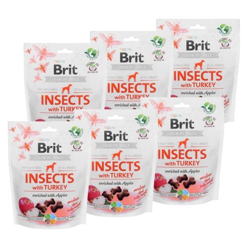 Przysmak dla psa BRIT Care Dog Insect&Turkey 6 x 200 g
