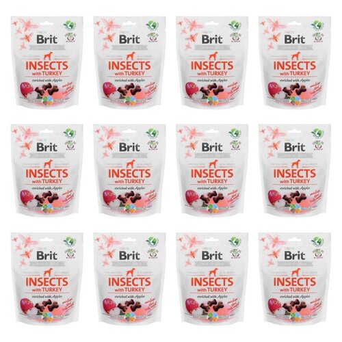 Przysmak dla psa BRIT Care Dog Insect&Turkey 12 x 200 g