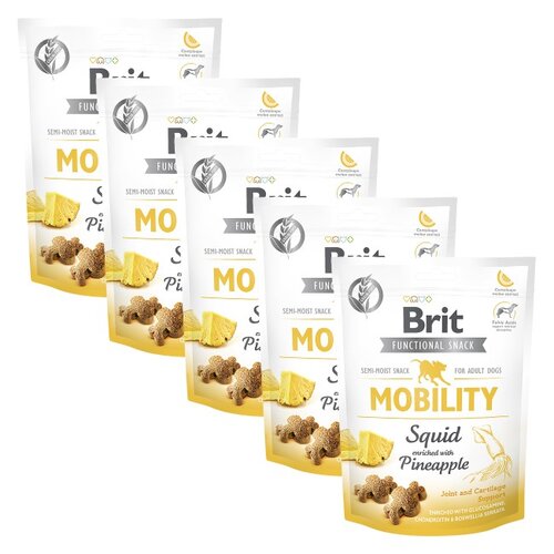 Przysmak dla psa BRIT CARE Dog Functional Snack Mobility Squid 5 x 150 g