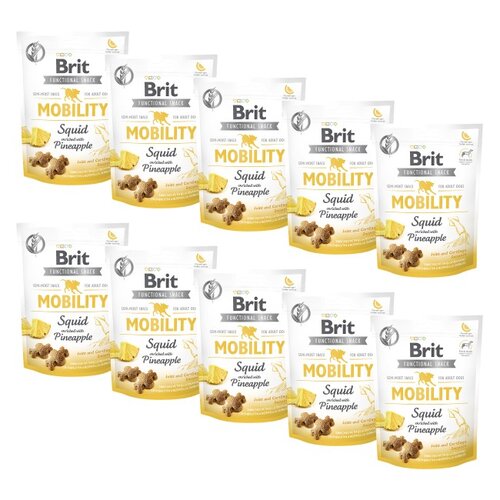 Przysmak dla psa BRIT CARE Dog Functional Snack Mobility Squid 10 x 150 g