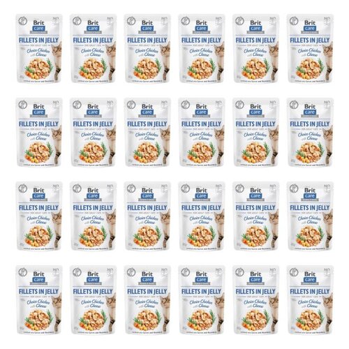 Karma dla kota BRIT Care Kurczak z serem 24 x 85 g