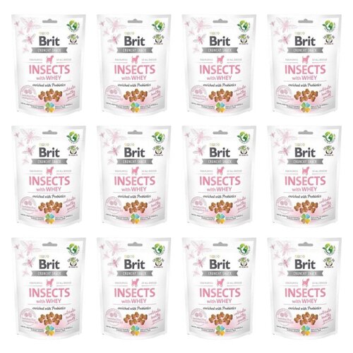 Przysmak dla psa BRIT CARE Dog Puppy Insects 12 x 200 g